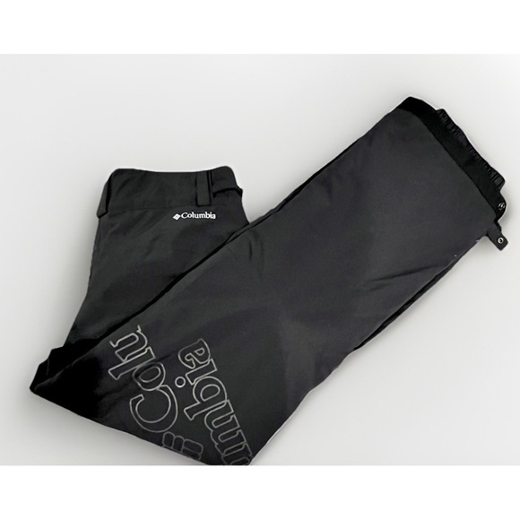 Columbia Insulated IMni-Tech Snow Pants Men's Large Black Nylon Ski *READ DESC* - Picture 2 of 11